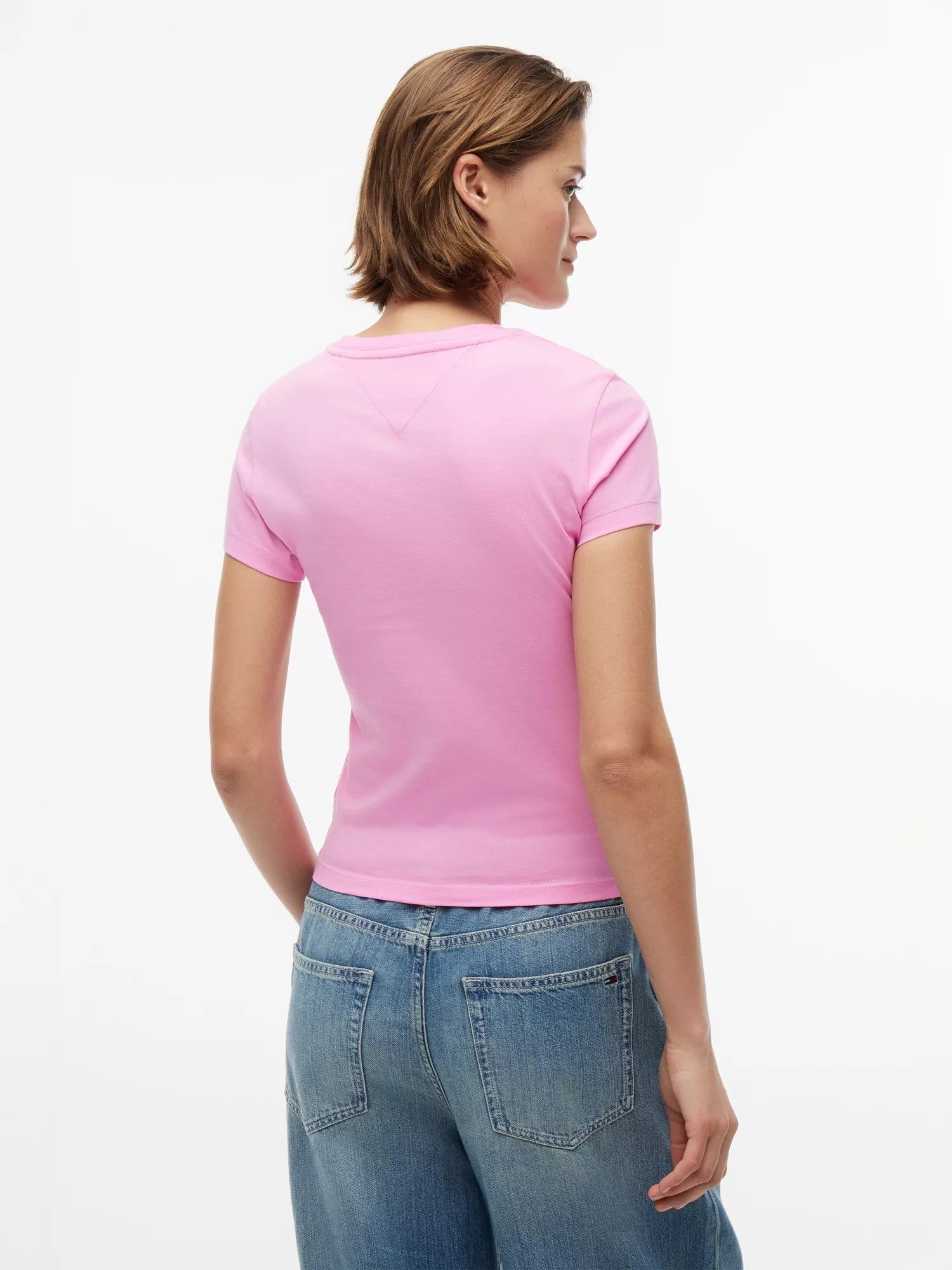 T-Shirt Slim Essential Starry - Pink Daisy