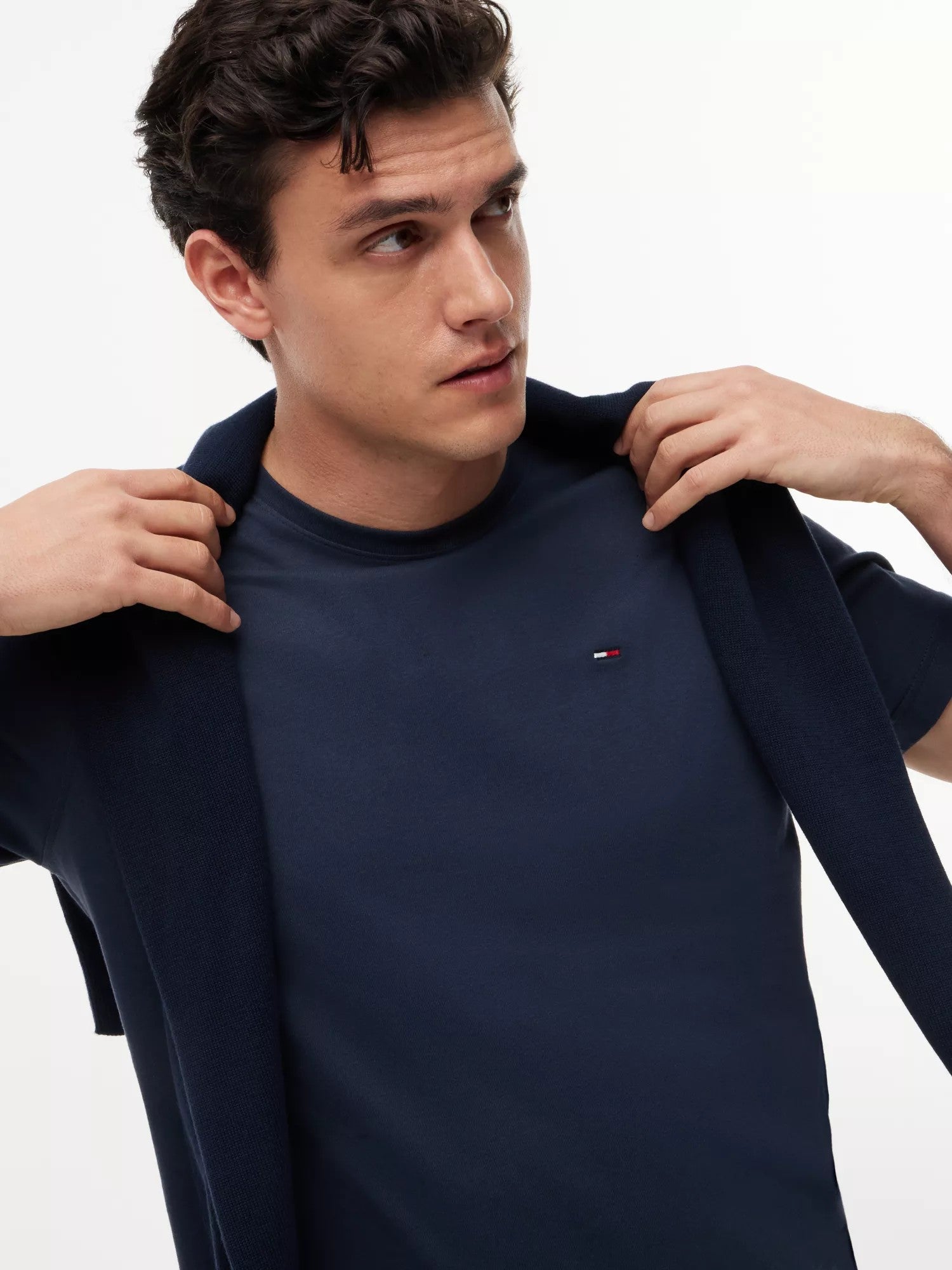 T-Shirt Slim Jersey - Black Iris