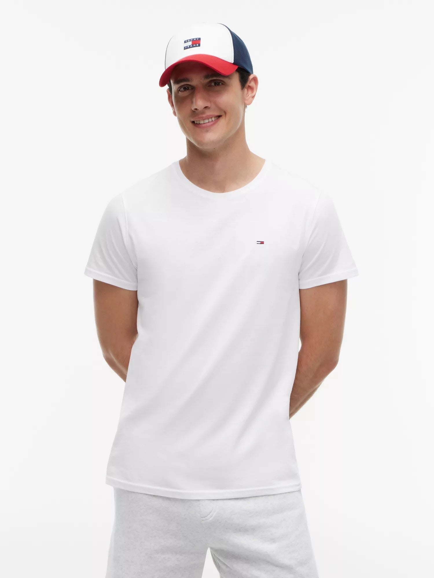 T-Shirt Slim Jersey - Classic White