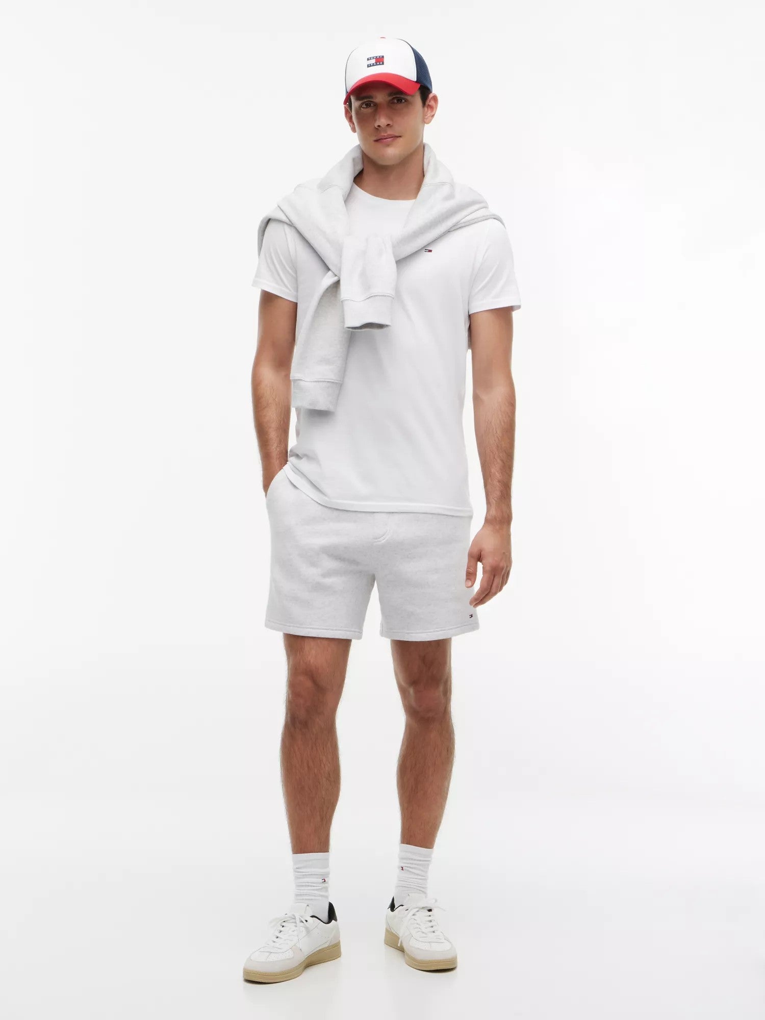 T-Shirt Slim Jersey - Classic White