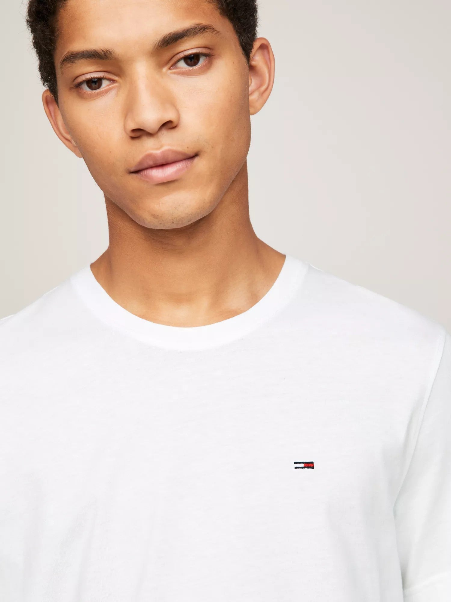 T-Shirt Slim Jersey - Classic White