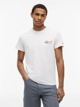 T-Shirt Slim Signature Chest - Ancient White