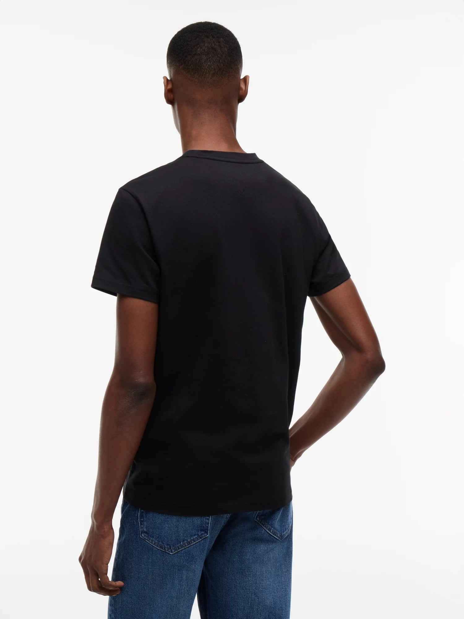 T-Shirt Slim Signature Chest - Black