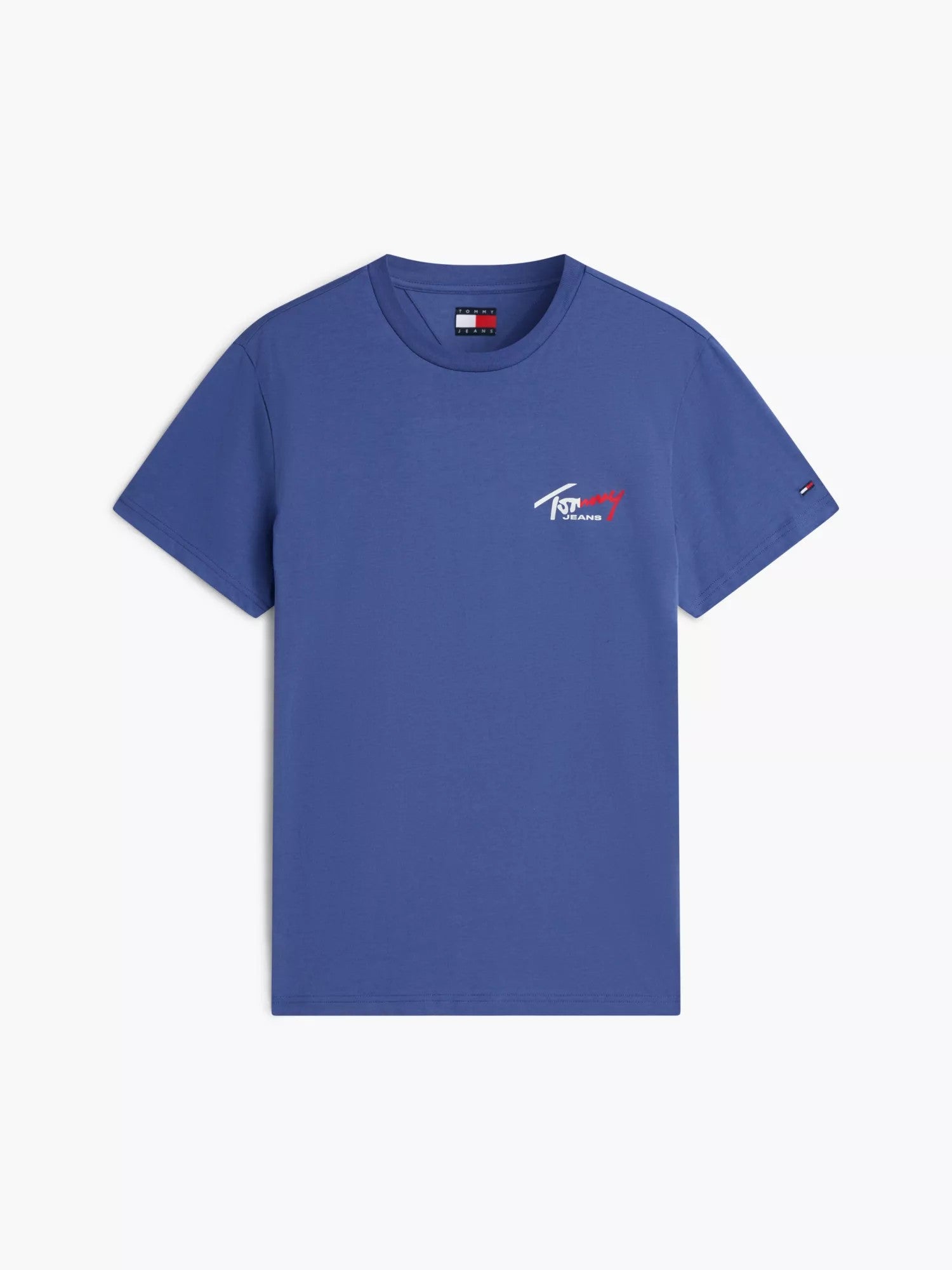 T-Shirt Slim Signature Chest - Blue Storm