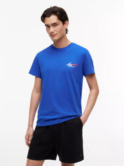 T-Shirt Slim Signature Chest - Providence Blue