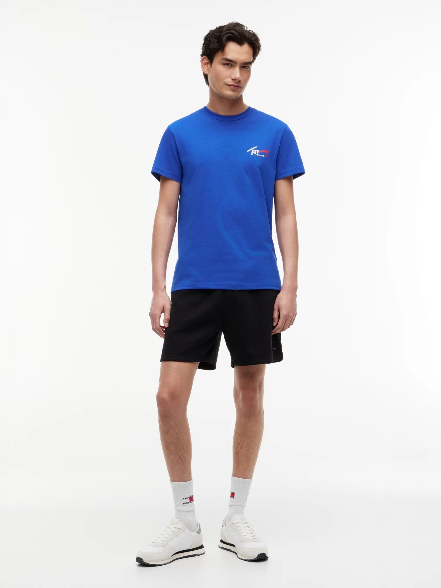T-Shirt Slim Signature Chest - Providence Blue
