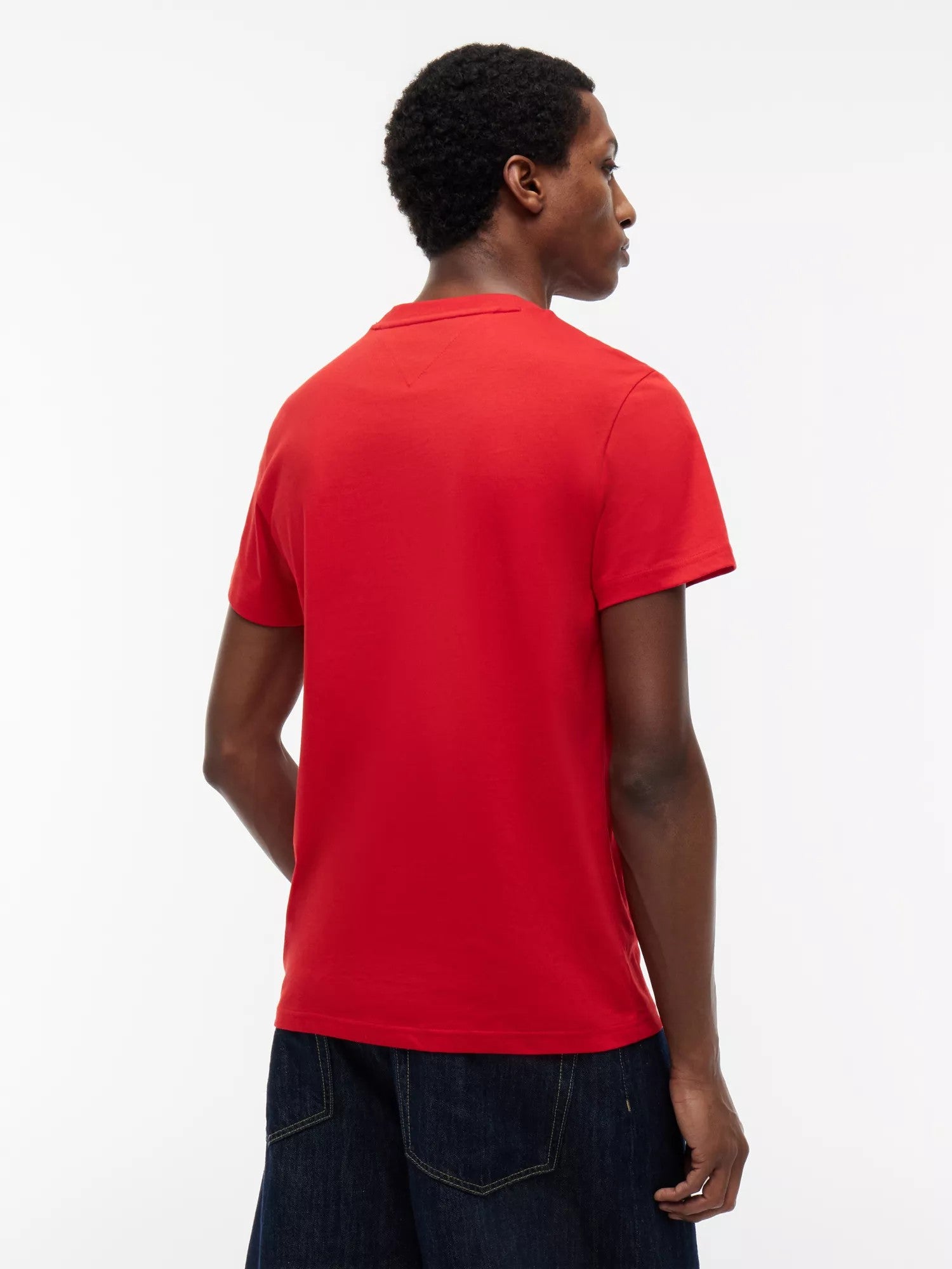 T-Shirt Slim Signature Chest - Ruby Red