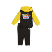 Tuta PUMA x TRANSFORMERS Minicats per bimbi ai primi passi - Nero
