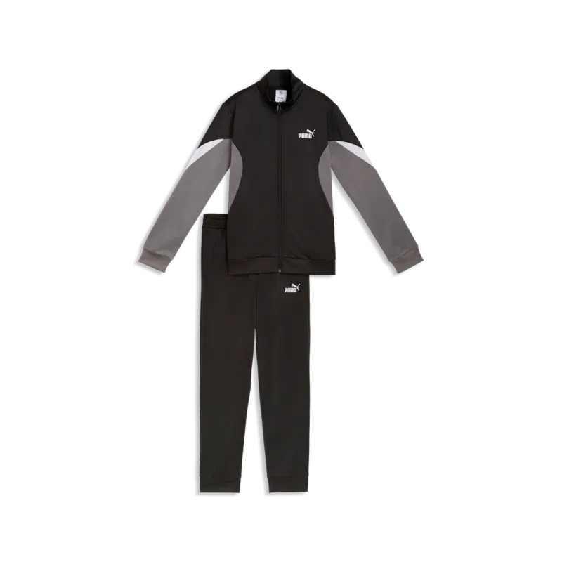 Tuta Essentials Block Poly Suit Boys - Nero