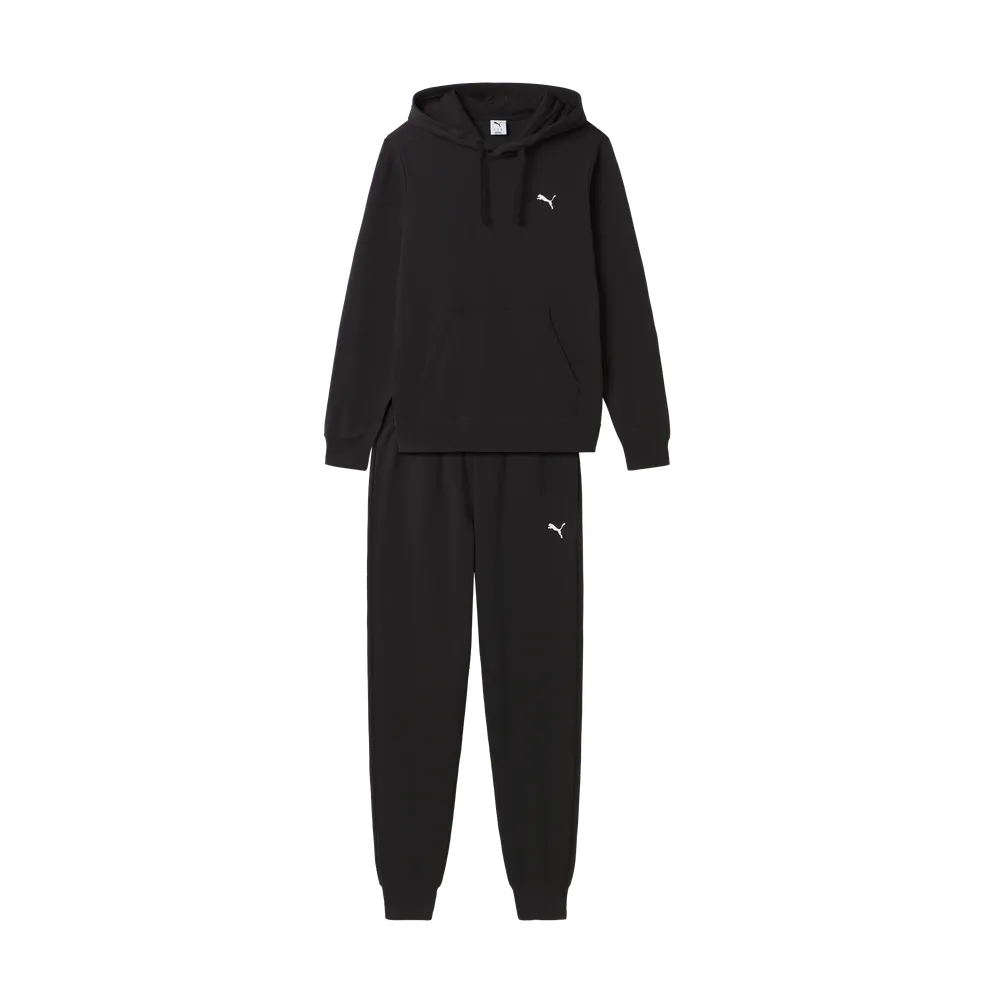 Tuta Essentials Hooded - Nero