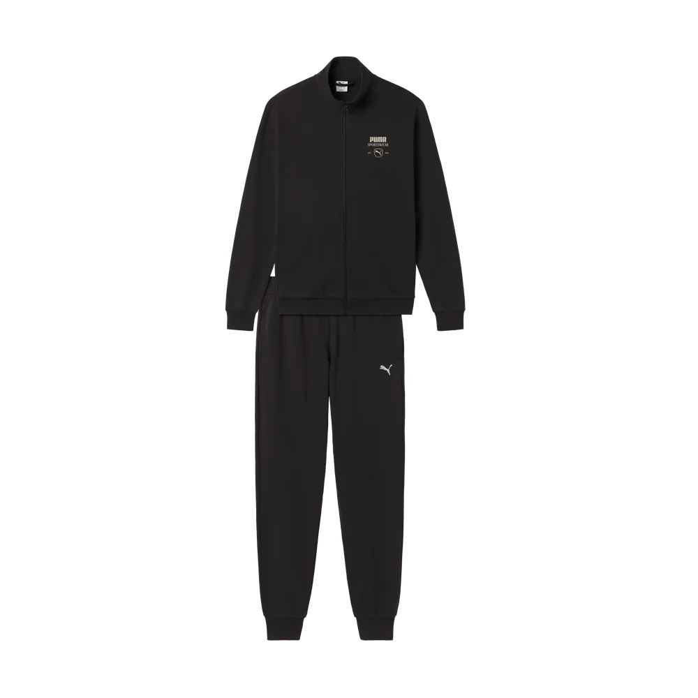 Tuta Sport Fashion Sweat - Nero