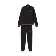 Tuta Essentials+RHINESTONE Full-Zip Suit Fleece - Nero