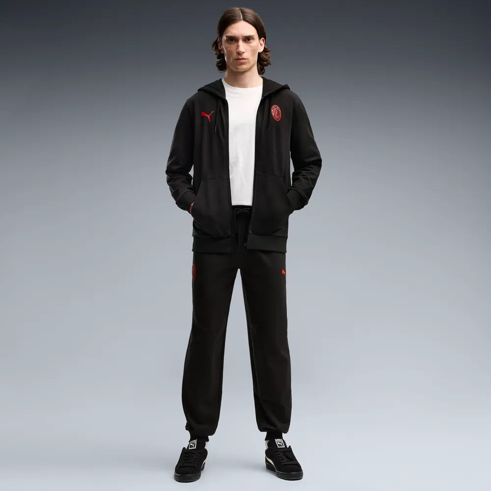 Tuta AC Milan FtblCulture Cotton Fansuit - Nero