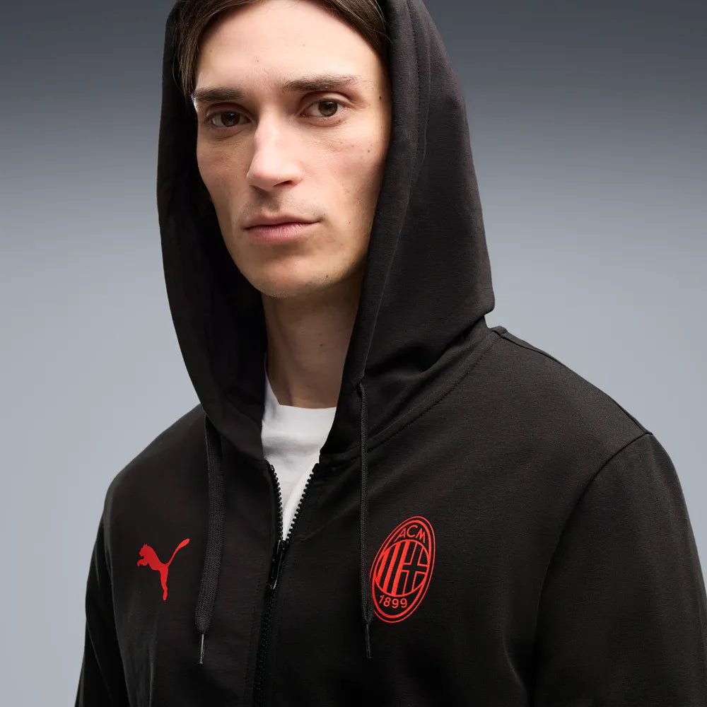 Tuta AC Milan FtblCulture Cotton Fansuit - Nero
