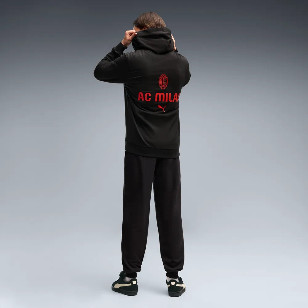 Tuta AC Milan FtblCulture Cotton Fansuit - Nero