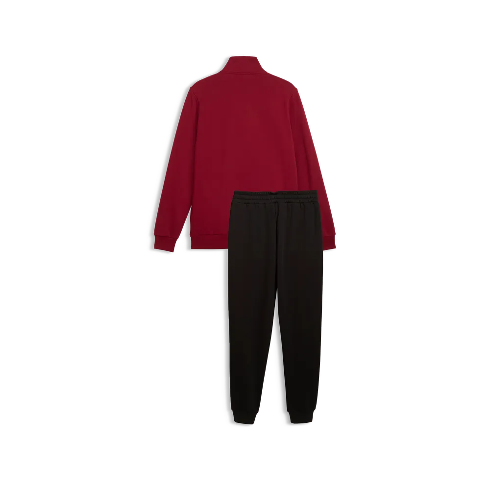 Tuta Essentials Sweat Suit Fleece - Granata