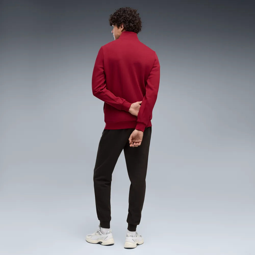 Tuta Essentials Sweat Suit Fleece - Granata