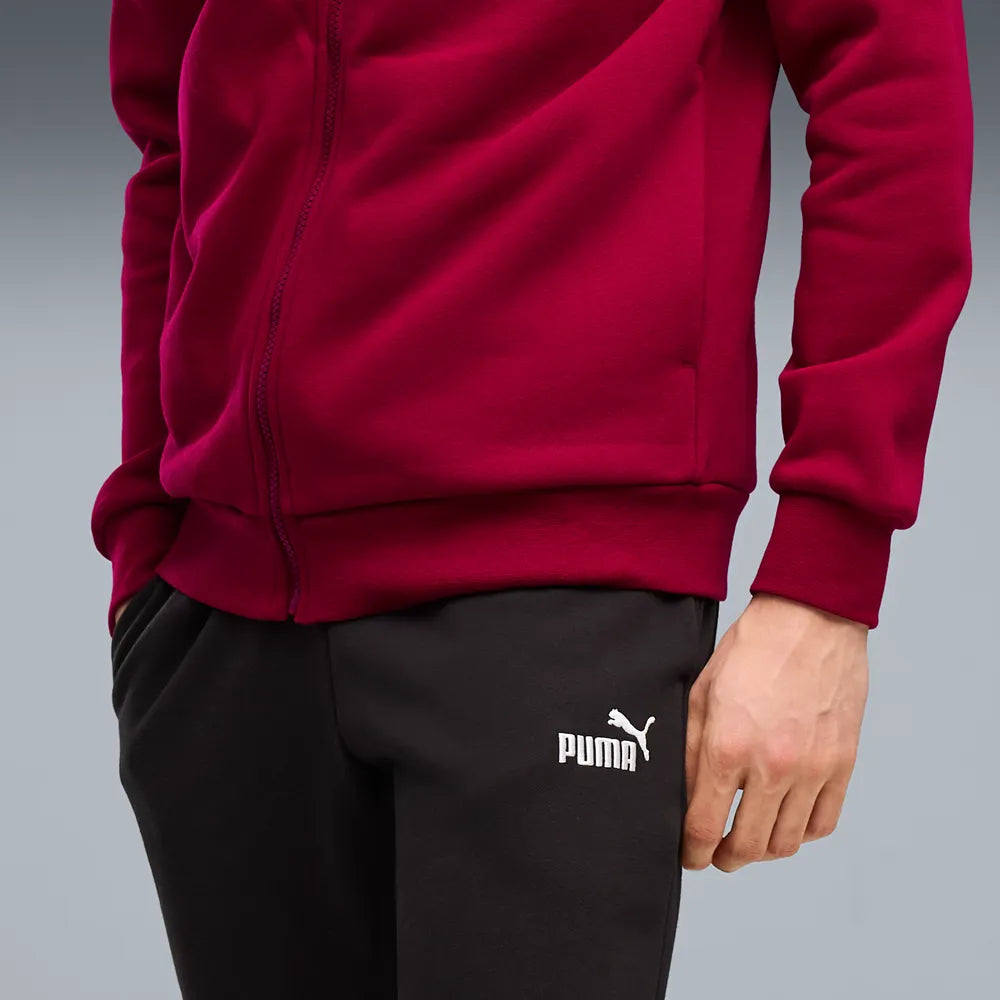Tuta Essentials Sweat Suit Fleece - Granata