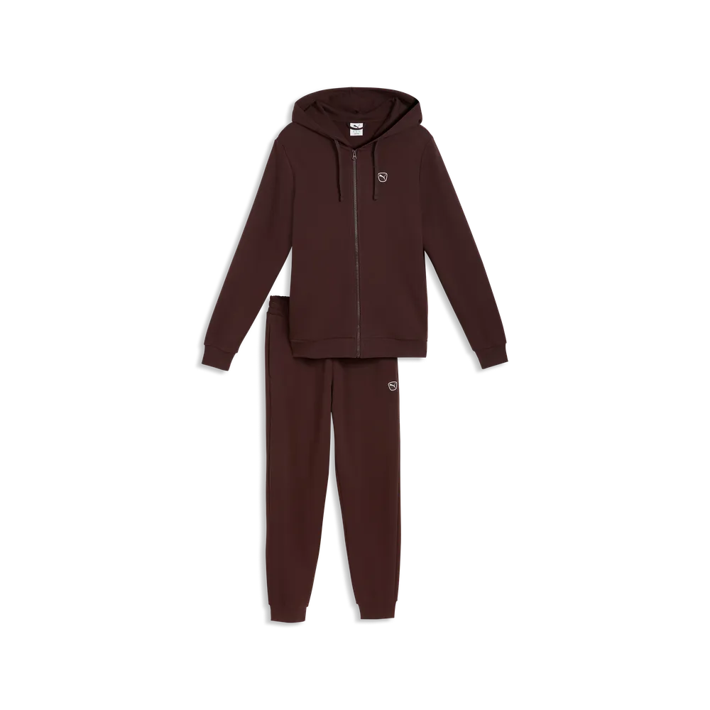 Tuta Essentials Elevated da uomo - Marrone Cioccolato