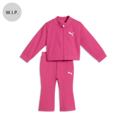 Tuta Essentials Elevated a coste per bimbi ai primi passi - Rosa Opale
