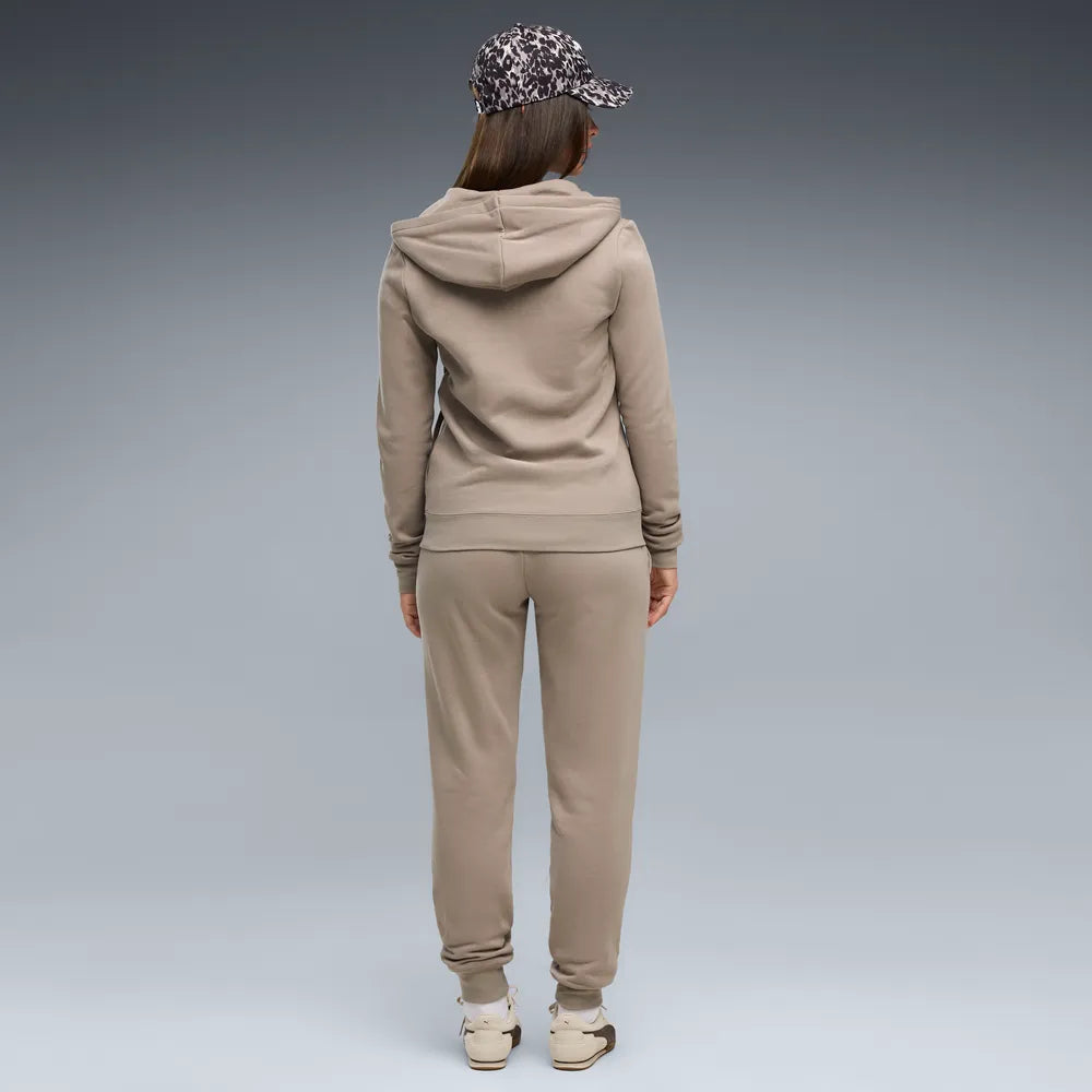 Tuta Hooded Sweat Suit Full-Zip Fleece - Grigio Topo