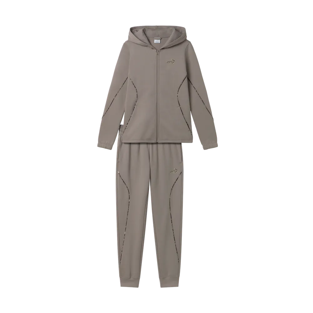 Tuta Animal Tracksuit Fleece - Grigio Topo