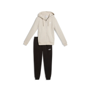 Tuta Hooded Sweat Suit Full-Zip Fleece - Grigio Nebbia