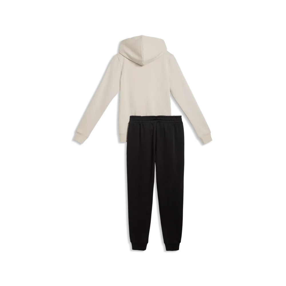 Tuta Hooded Sweat Suit Full-Zip Fleece - Grigio Nebbia