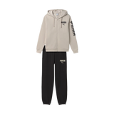 Tuta Essentials Graphic Suit Fleece - Grigio Nebbia