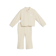 Tuta Essentials Elevated a coste per bimbi ai primi passi - Bianco Neve