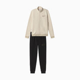Tuta Essentials+RHINESTONE Full-Zip Suit Fleece - Bianco Neve