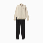 Tuta Essentials+RHINESTONE Full-Zip Suit Fleece - Bianco Neve