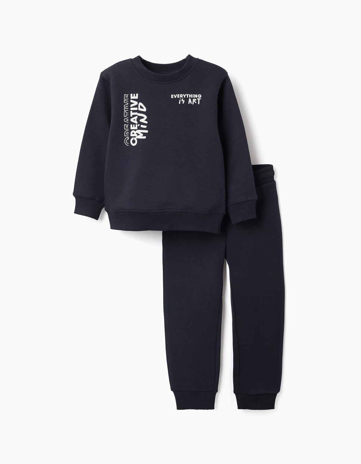 Zippy Tuta Garzata con Stampa Bambino - Blu Notte