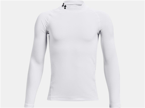 Maglia a Maniche Lunghe ColdGear Armour Mock - Nero