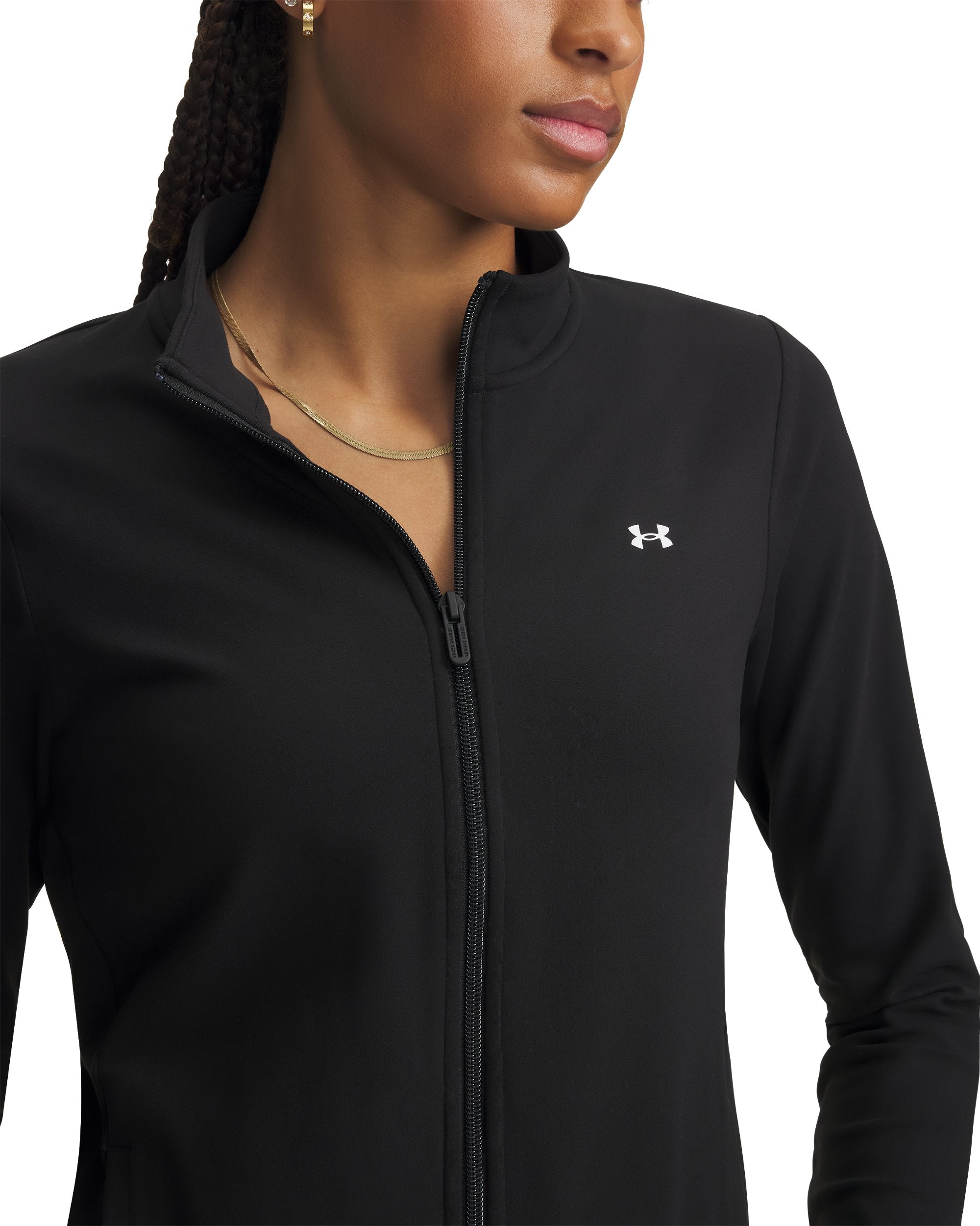 Maglia a Maniche Lunghe Motion Full Zip - Nero