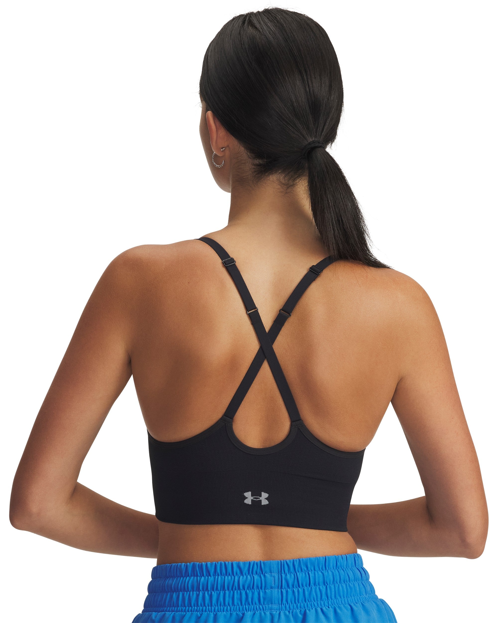 Under Armour Reggiseno Sportivo Sports Bra Nero