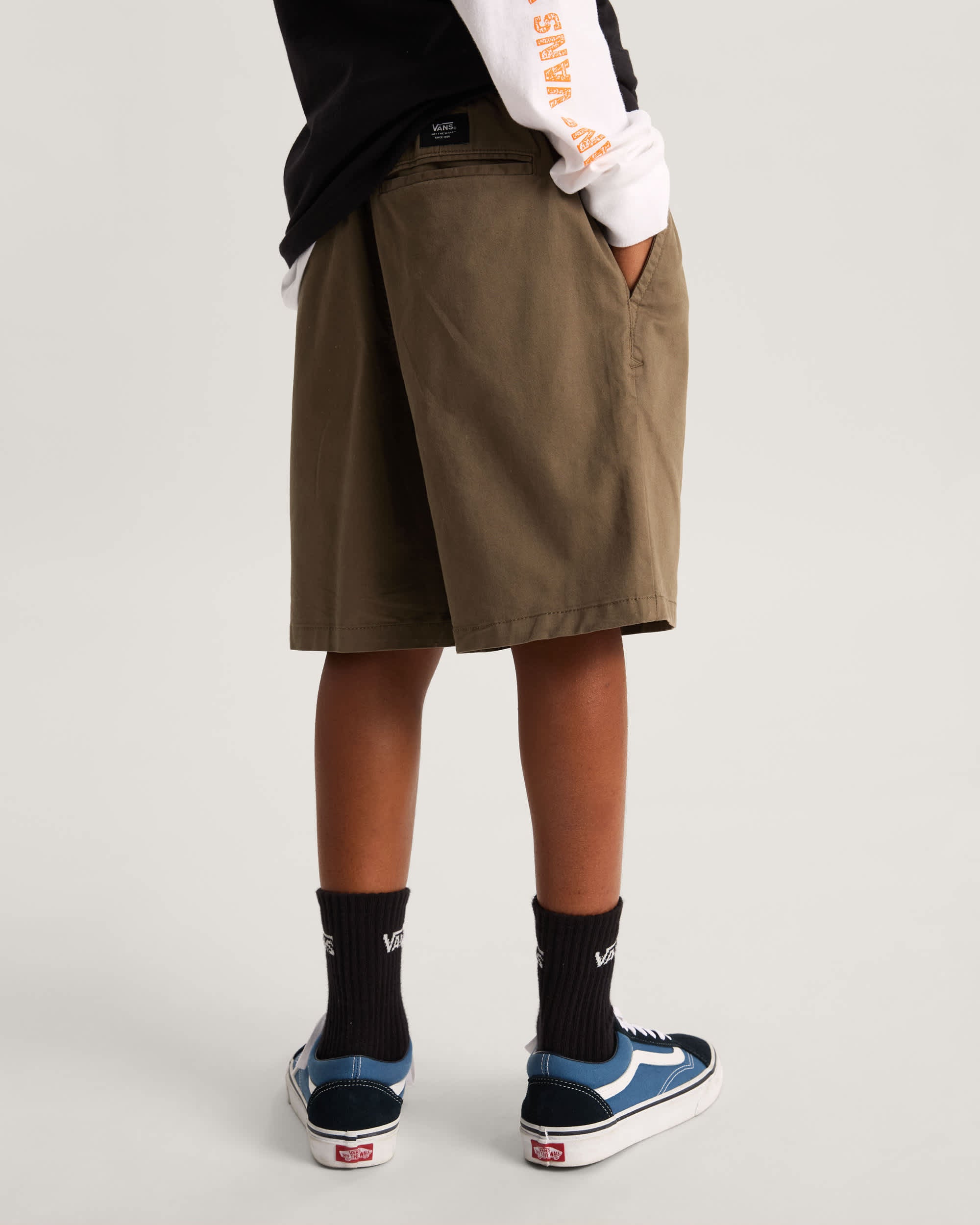 Vans Bermuda Range Relaxed Elastic Marrone