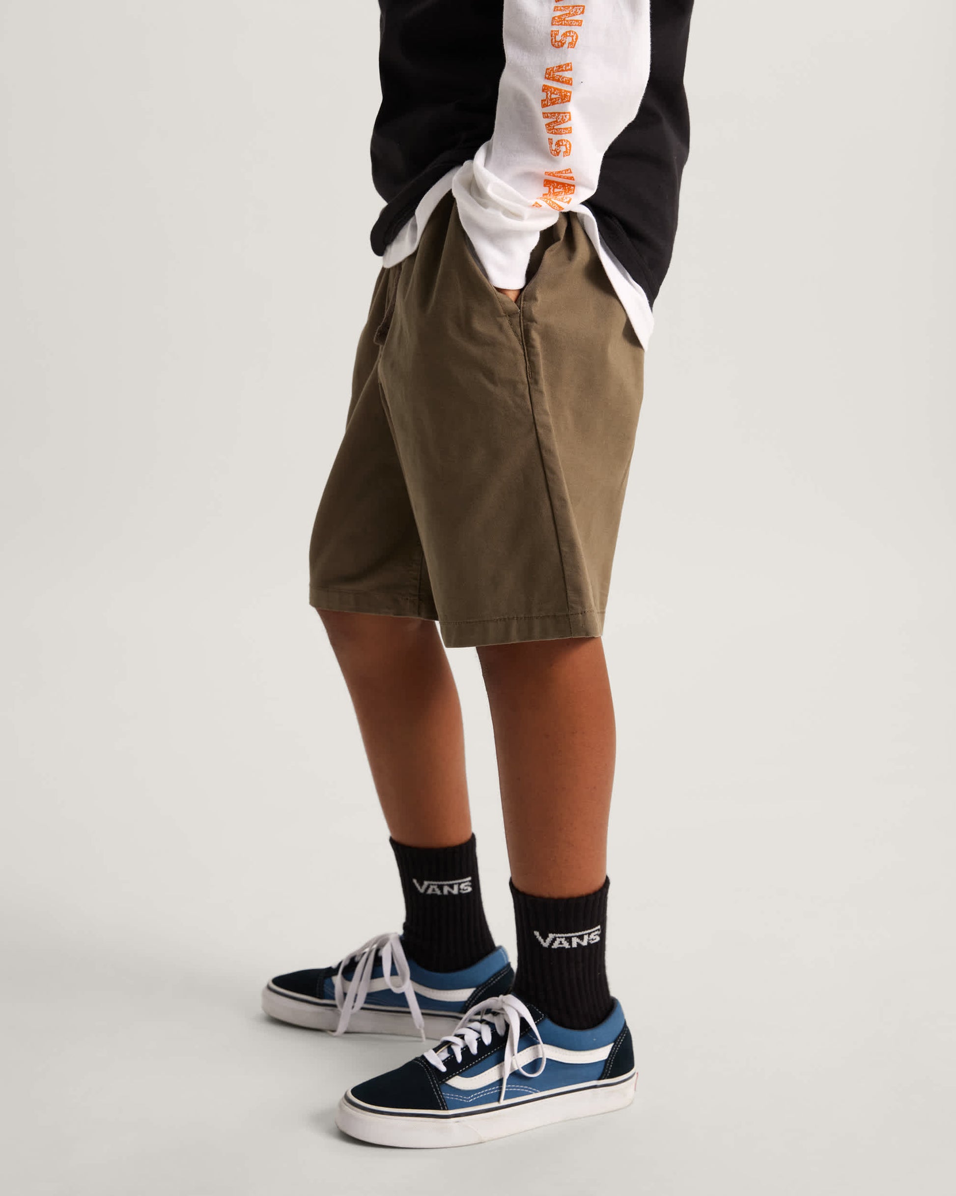 Vans Bermuda Range Relaxed Elastic Marrone