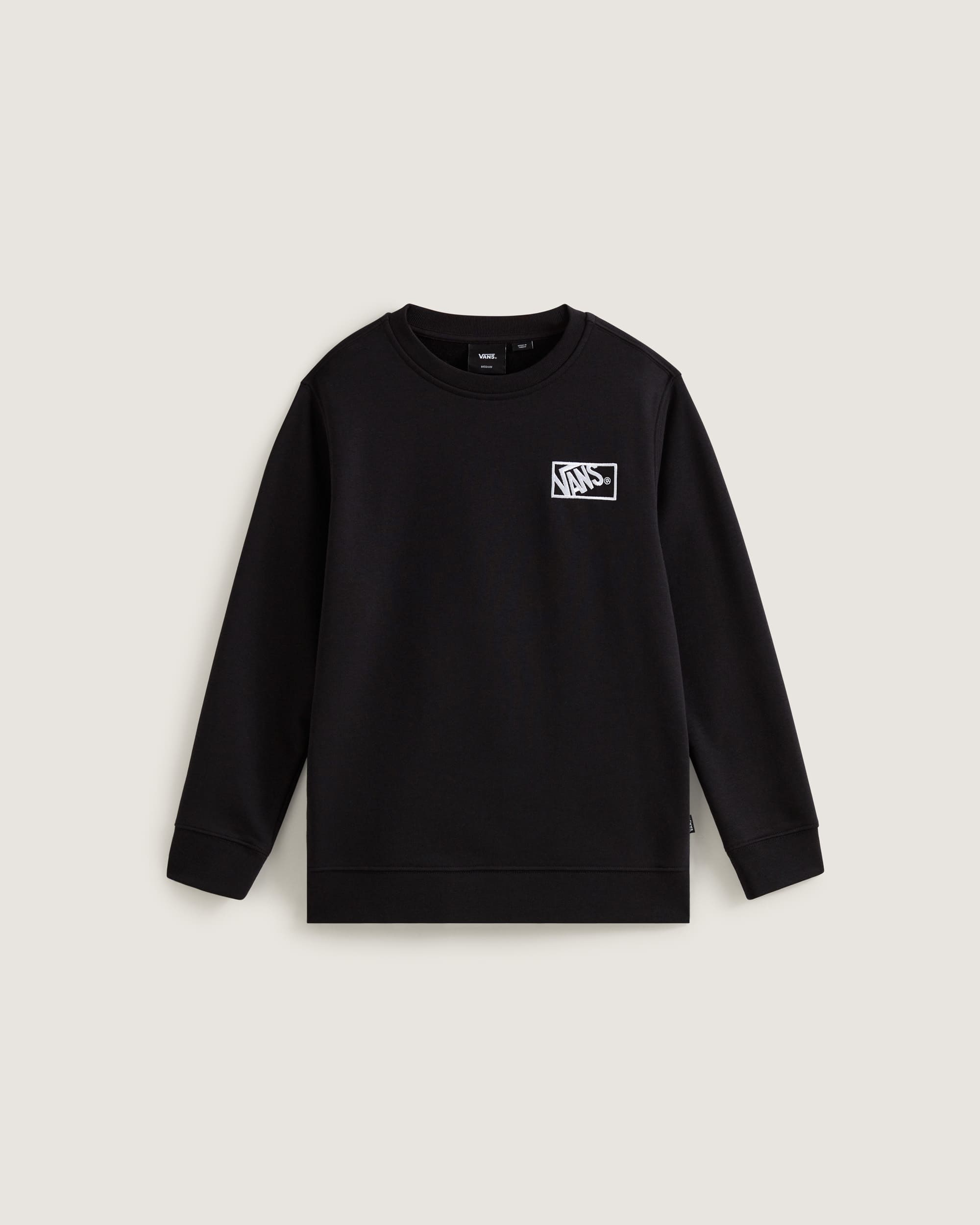 Vans Felpa Blocked Box Crew Nero