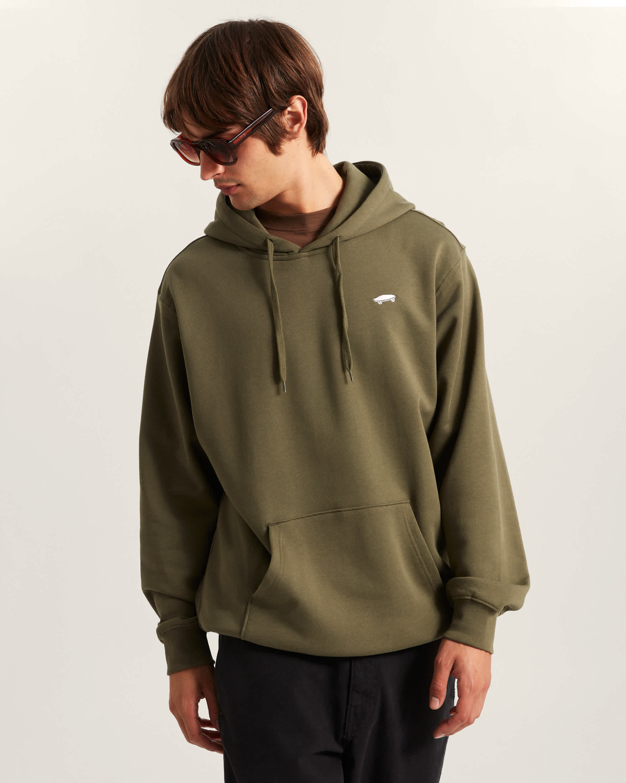Vans Felpa Core Basic Pullover Hoodie Verde