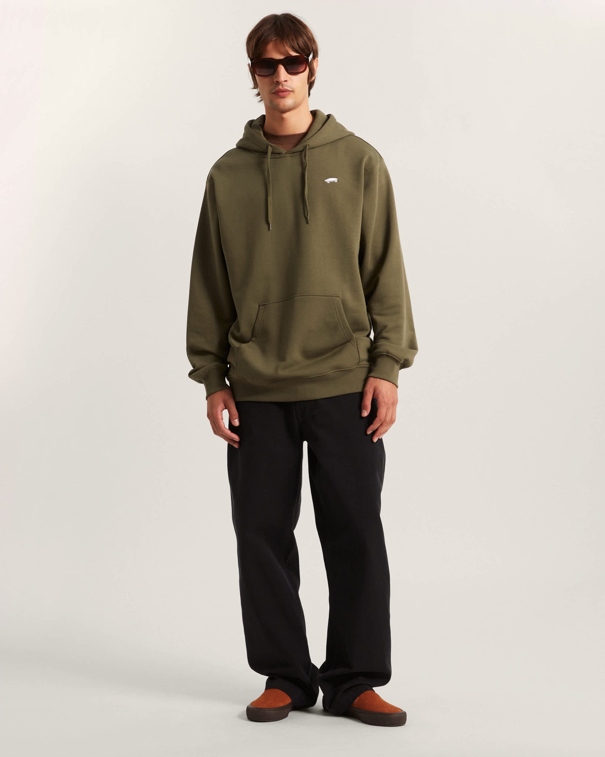 Vans Felpa Core Basic Pullover Hoodie Verde