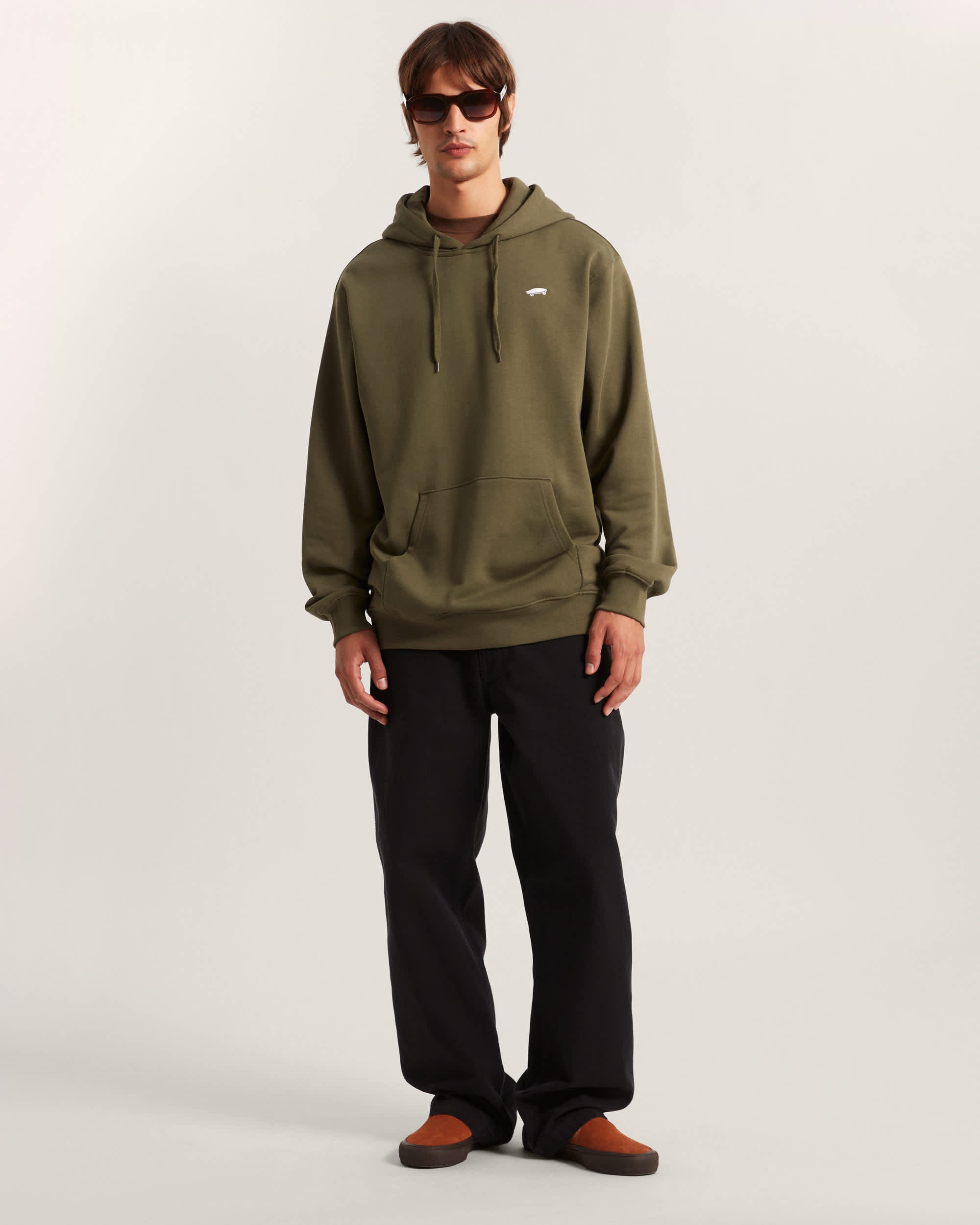 Vans Felpa Core Basic Pullover Hoodie Verde