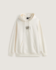 Vans Felpa Left Chest Logo Crew Bianco