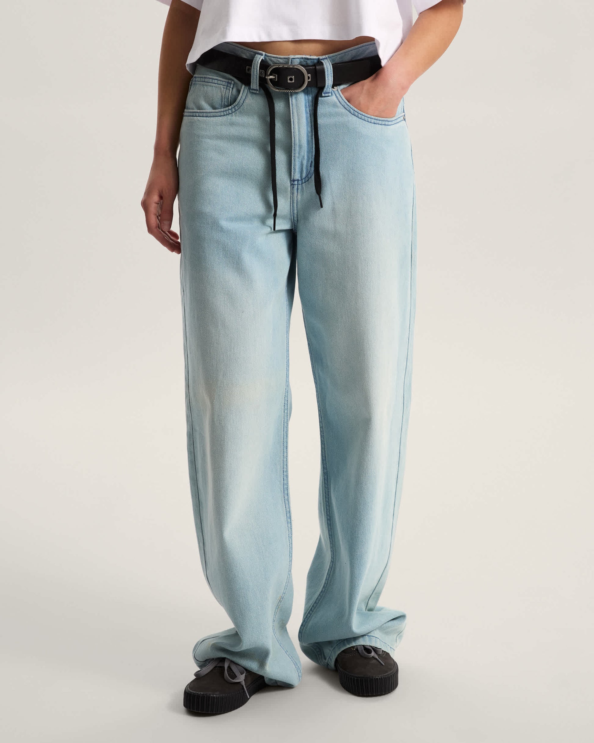 Vans Jeans Sirelle 5 Pocket Puddle Blu
