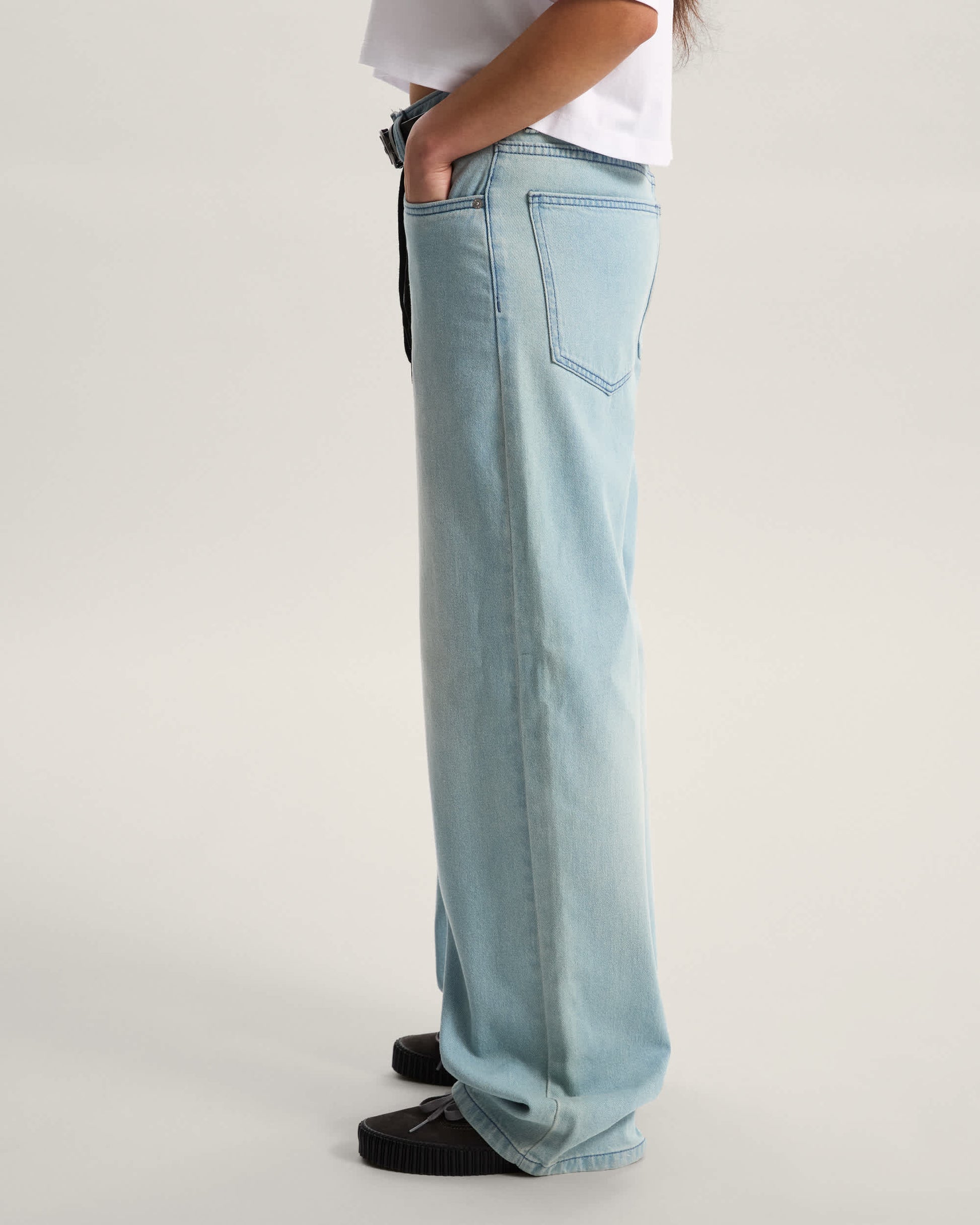 Vans Jeans Sirelle 5 Pocket Puddle Blu