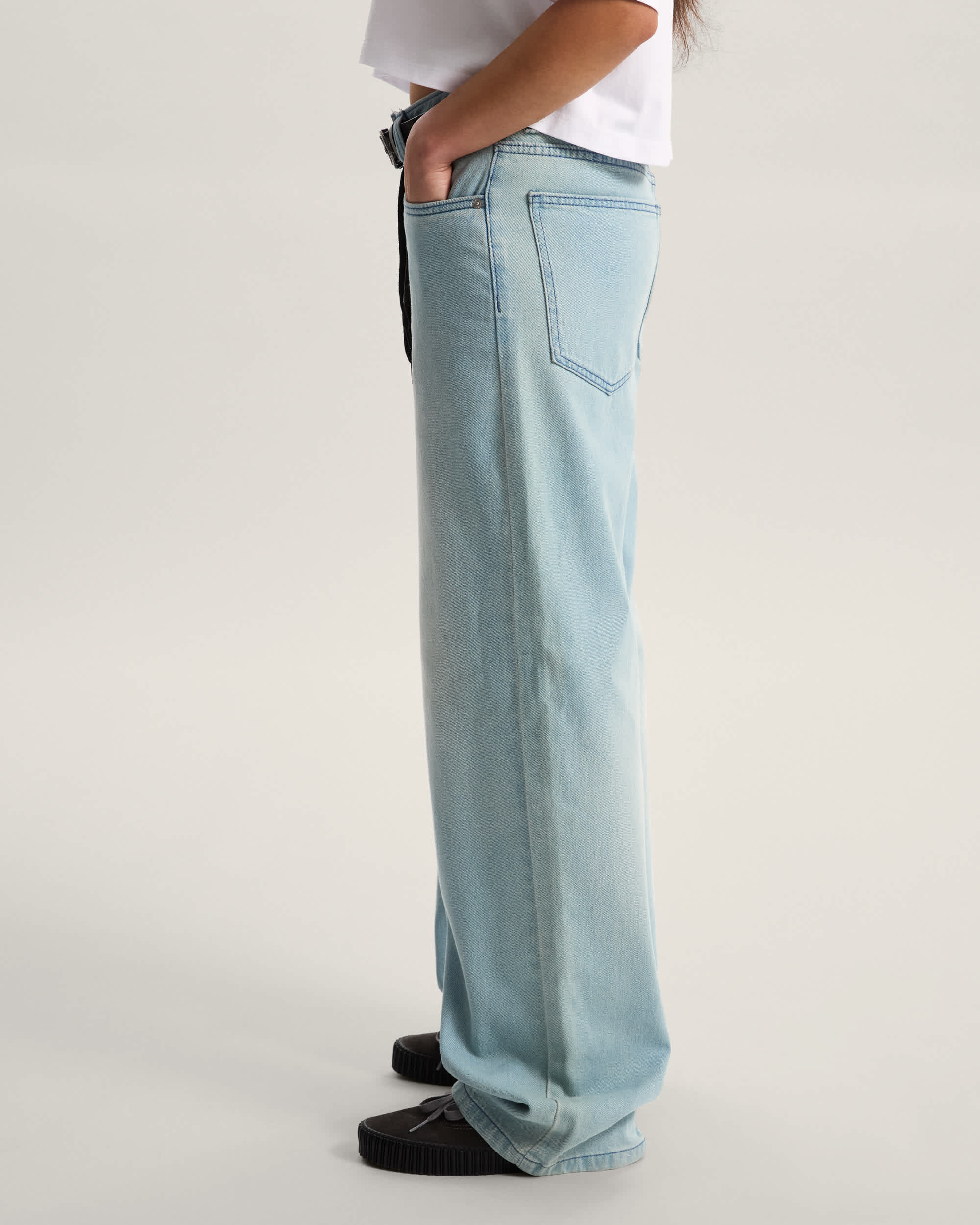 Vans Jeans Sirelle 5 Pocket Puddle Blu