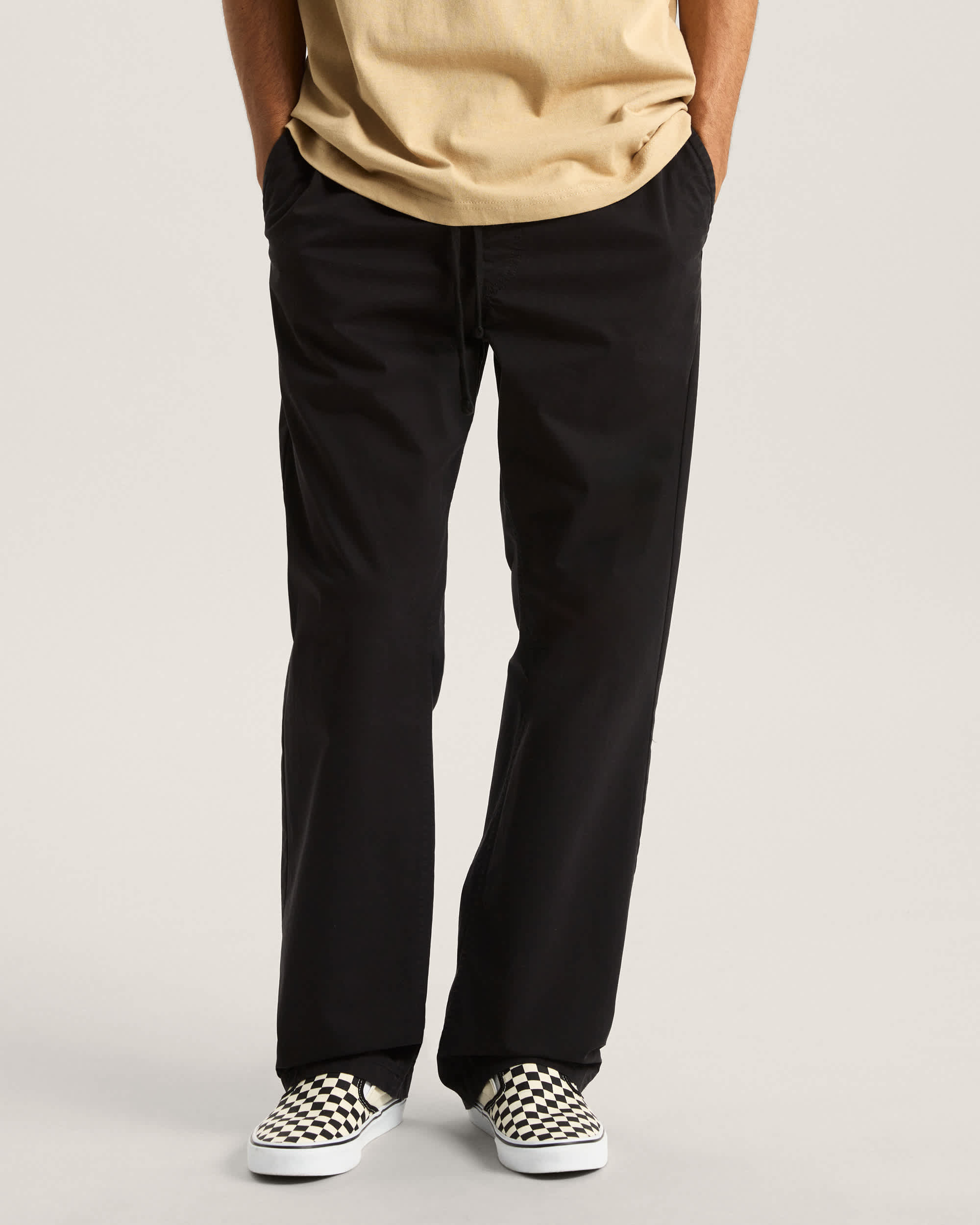 Vans Pantaloni Range Relaxed Elastic Nero