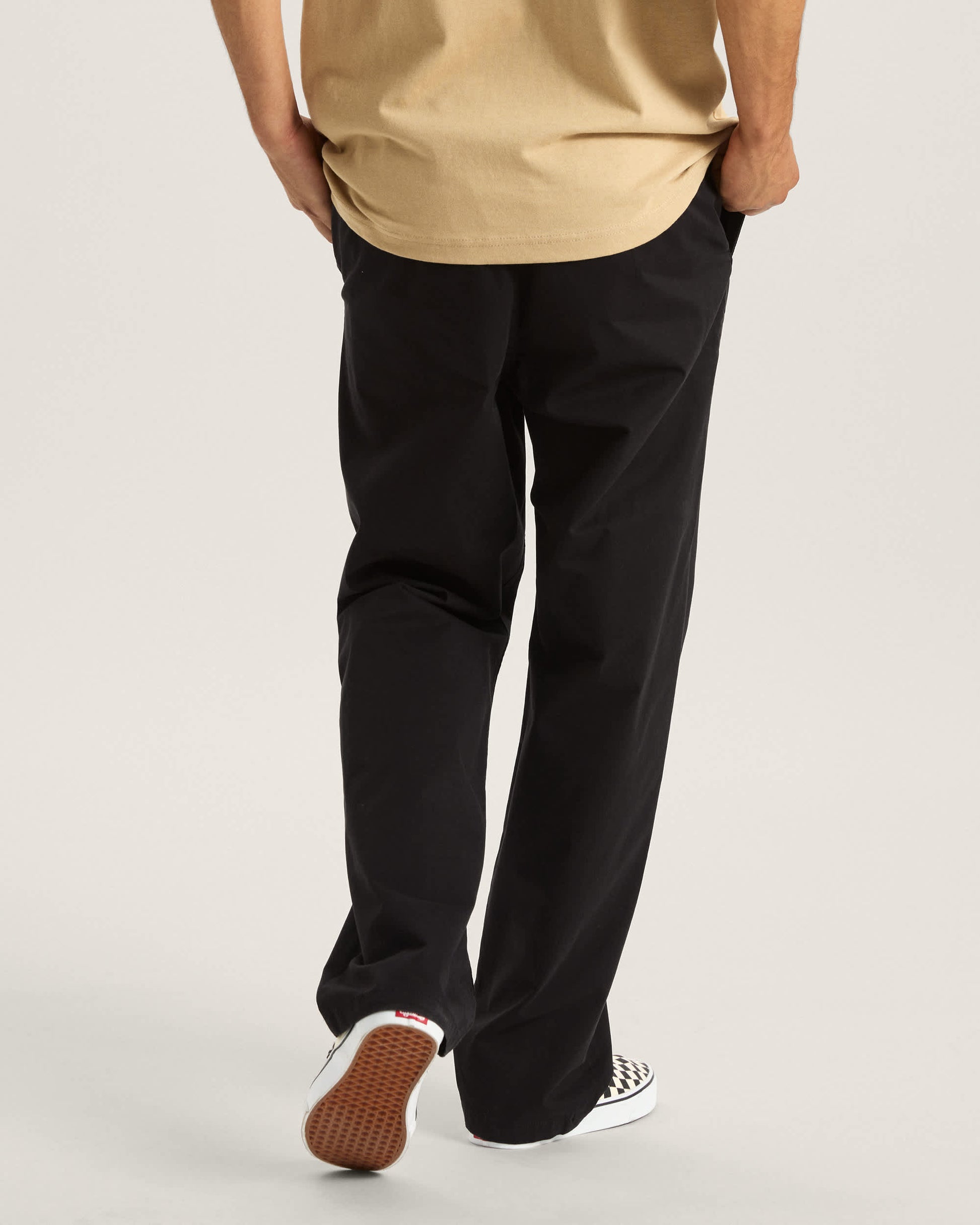 Vans Pantaloni Range Relaxed Elastic Nero