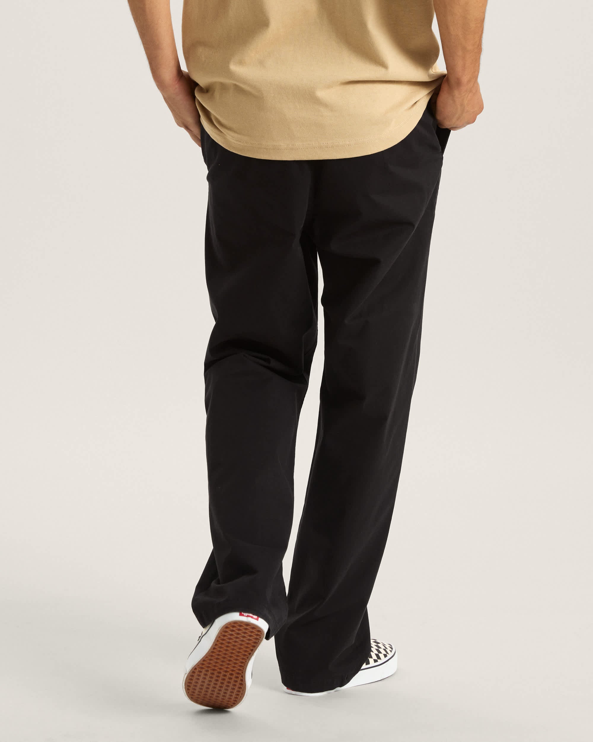 Vans Pantaloni Range Relaxed Elastic Nero