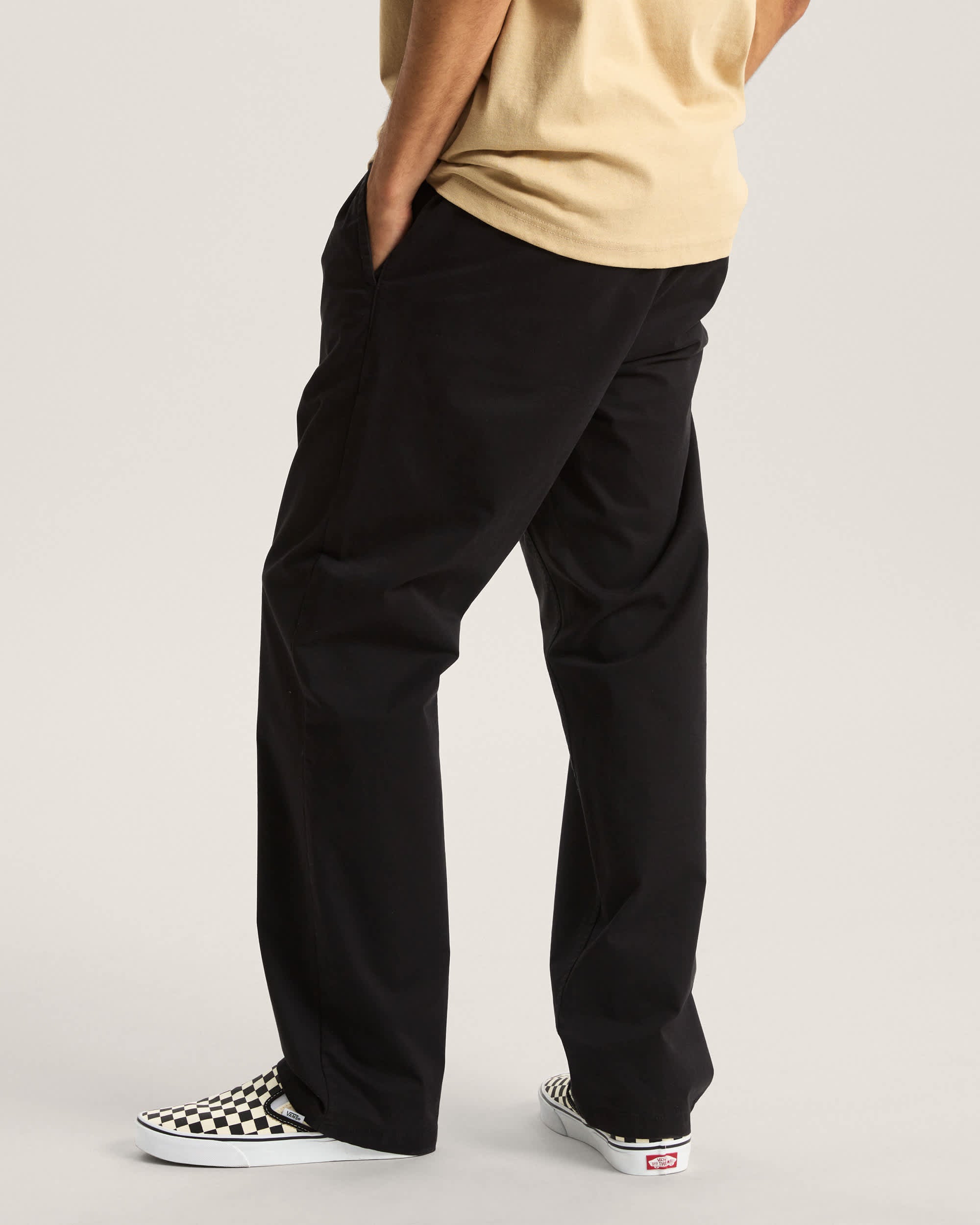 Vans Pantaloni Range Relaxed Elastic Nero